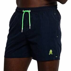 NEW EIGHT X frog swim trunks in navy / green